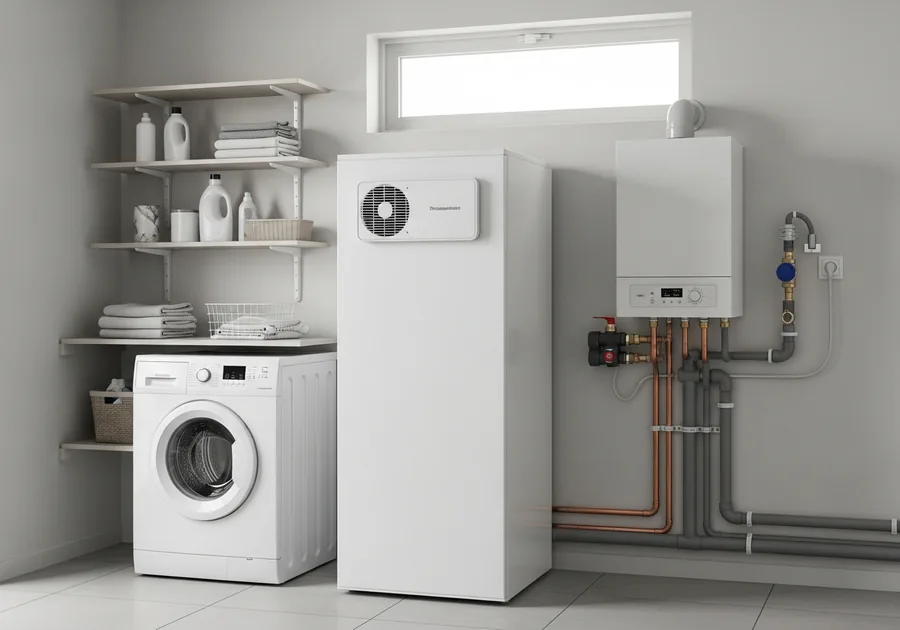 Chauffe-eau thermodynamique installé à Laval